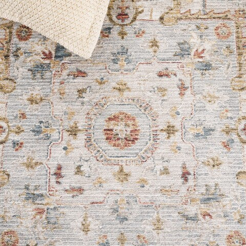 Elegant Blue and Grey Persian Area Rug - PER225M