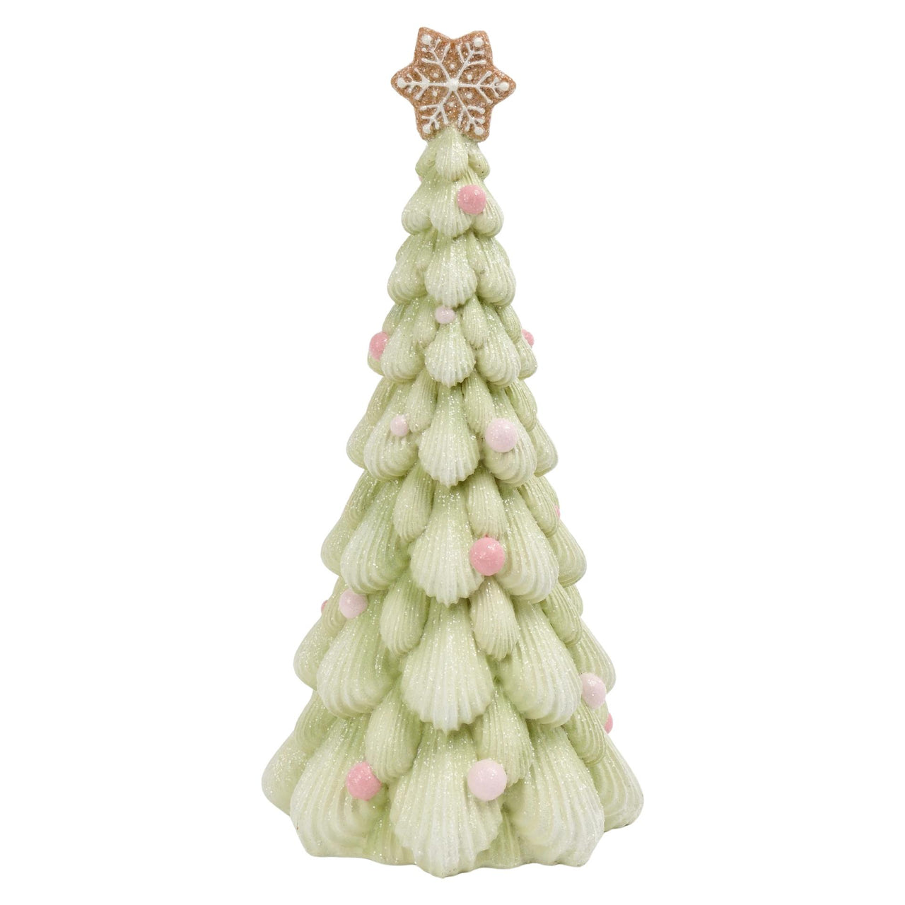 Lg., Cream Tree, White