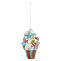 Xmas Cupcake Ornament