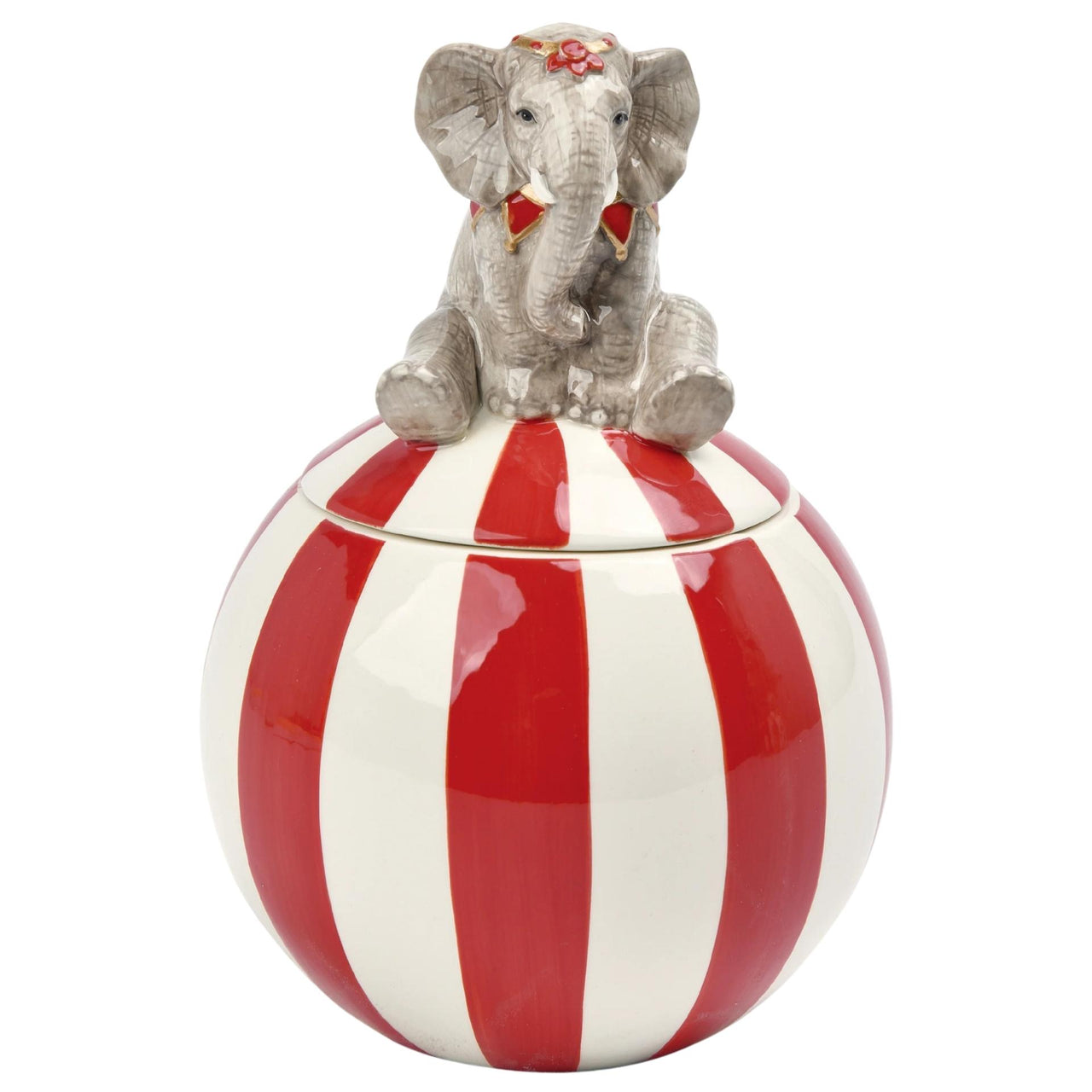 Circus Elephant On Ball Candy Box