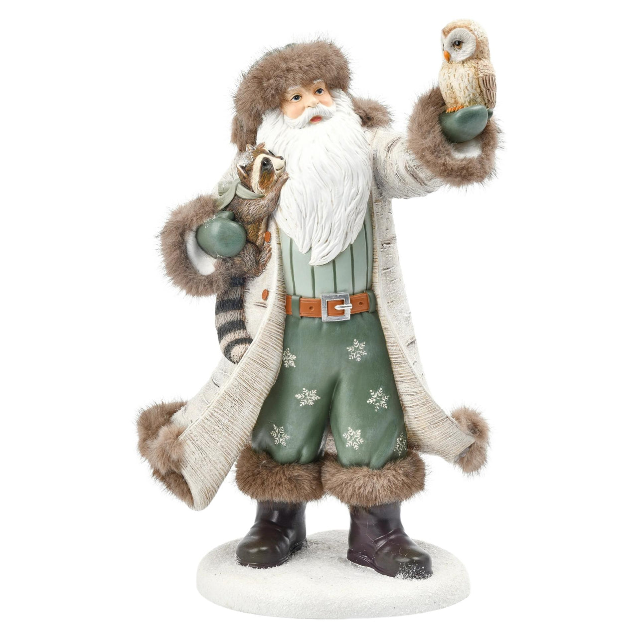 Woodland Santa W/ Birchbark Textured Cape