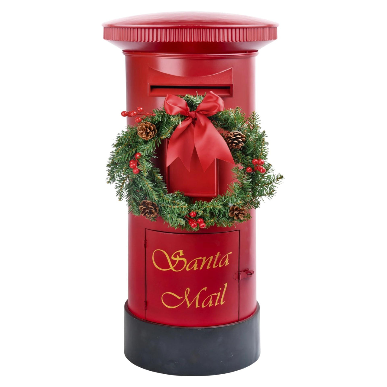 Mailbox With Xmas Wreath