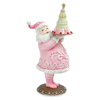 Gingerbread Santa With Cake