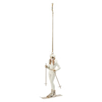 Ski Lady Ornament
