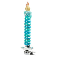 Xmas Candle W/ Flame Clip