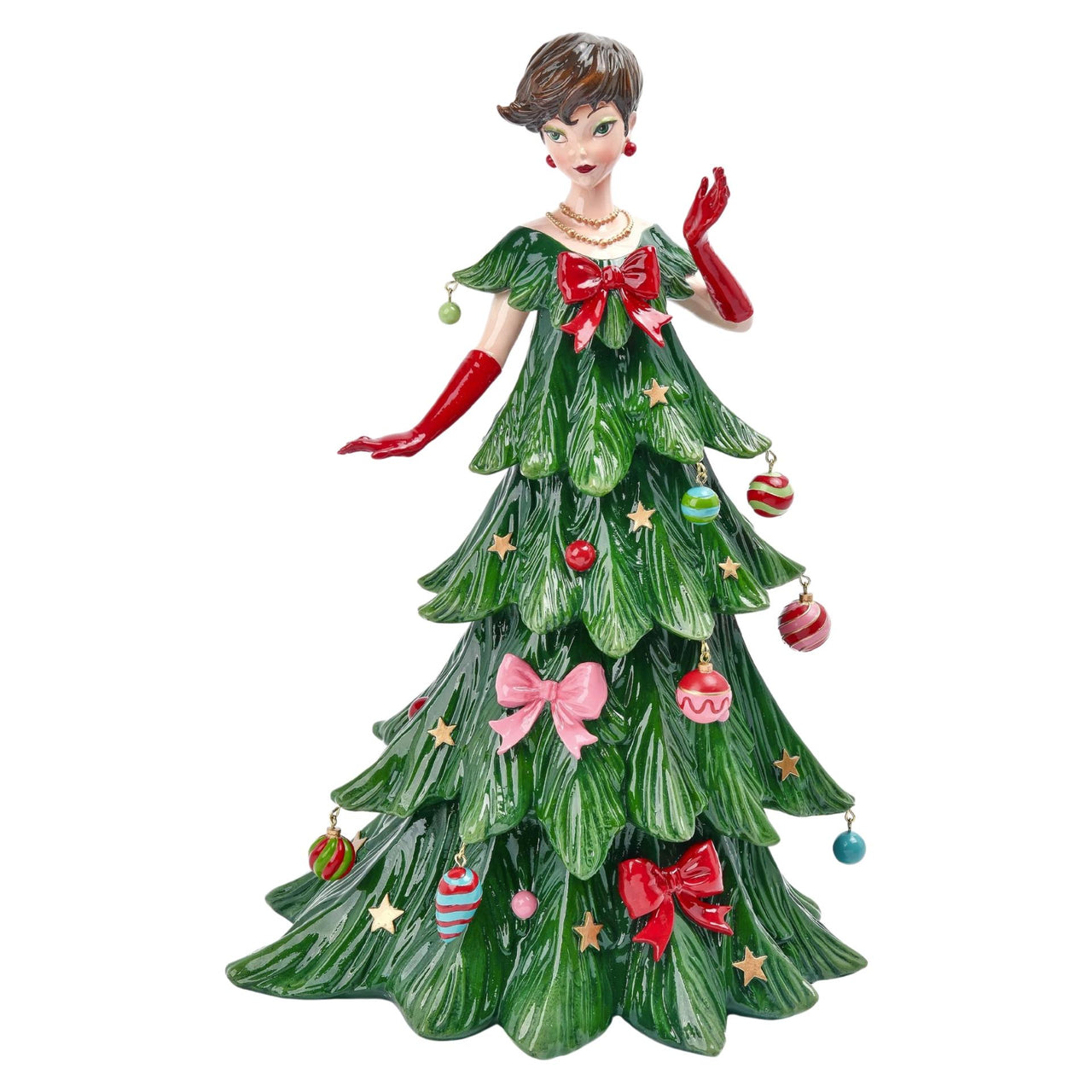Christmas Tree Fashion Lady