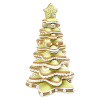 Tabletop Gingerbread Star Cookie Tree