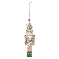 Xmas Candy Nutcracker Ornament