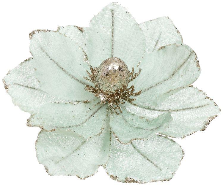 Magnolia With Clip - 6 Inches