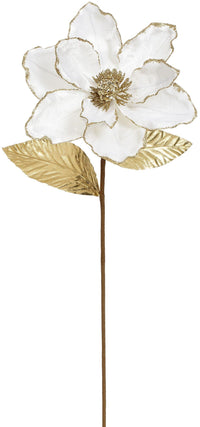 Christmas Magnolia Stem - 24.5 Inches