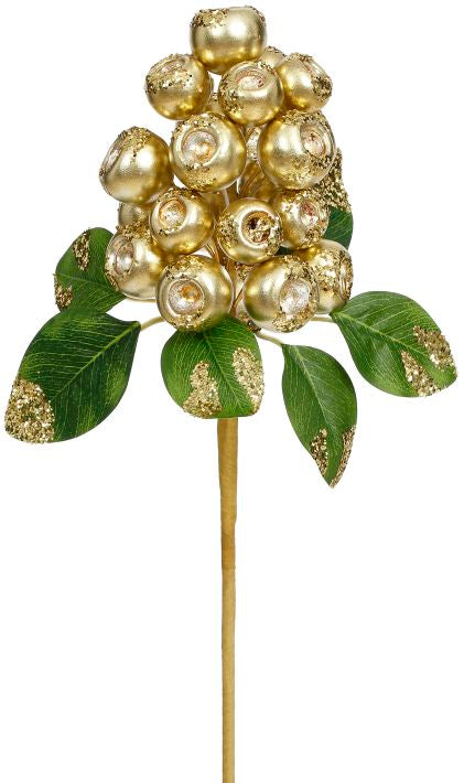 Pod Berry Cluster Pick - 12 Inches