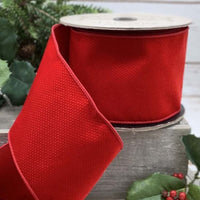 Red Velvet Micro Dot Ribbon 4