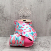Pineapple Sunglasses Coconut Pink Blue Ribbon 4
