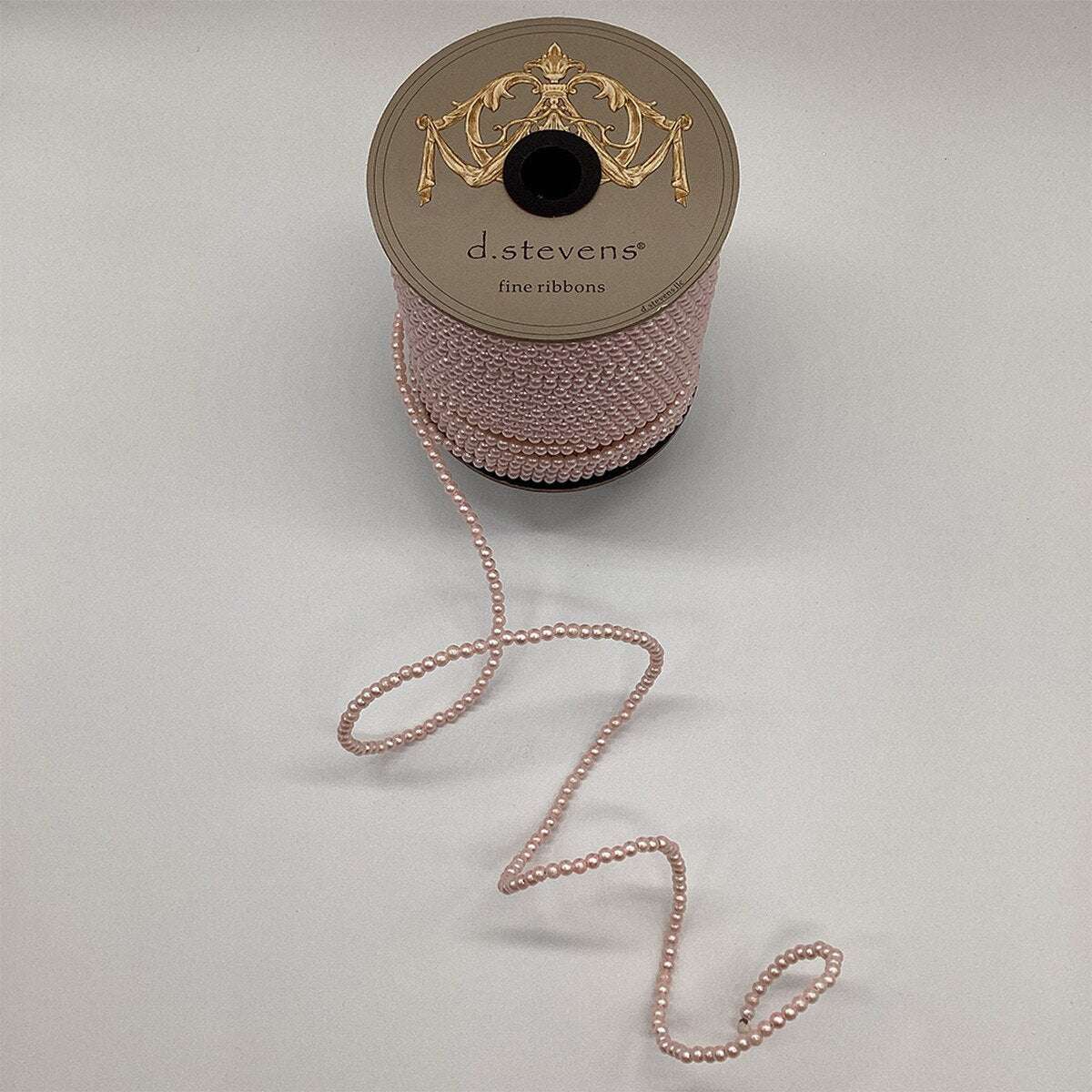 Light Pink Pearl Garland Ribbon 0.10 X 10 Yards