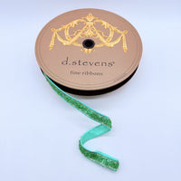 Poly Rock Candy Crystal Green Ribbon 0.5 Inch x 10 Yards