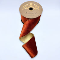 Cinnamon Ribbon Ice Velvet Metallic Gold Back 4