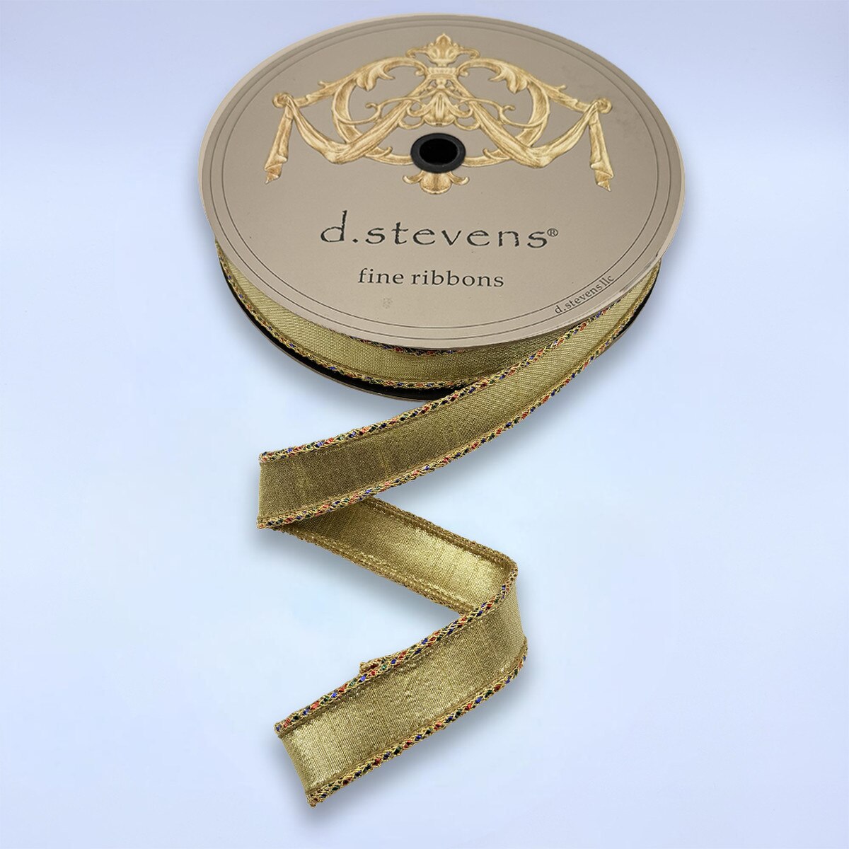 Metallic Gold Braided Trim Ribbon 1 Inch x 10 Yards