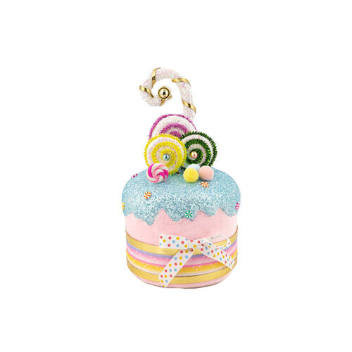10" Pastel Cake With Candy
