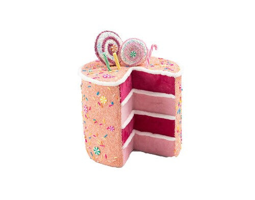 9" Pink Candy Cake