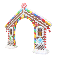 13 FT X 3 FT X 11 FT Gingerbread Archway