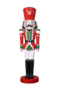 6 FT Red White & Green Nutcracker