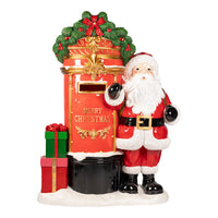 5 FT Lighted Santa Mailboith Gifts