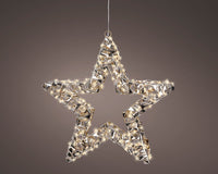 1.3 FT 400 Micro LED Warm White Gold Star