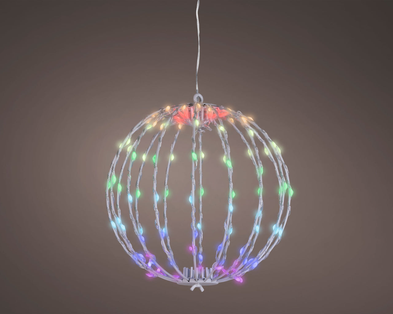 11" White Ball Micro Multi Color Changing LED