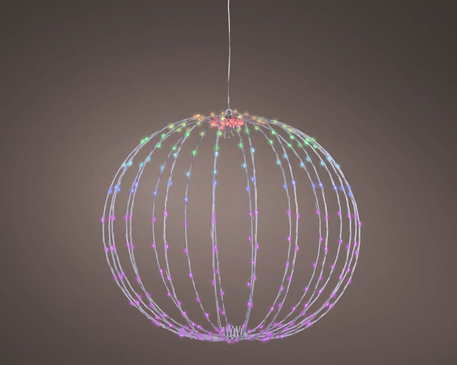 23" White Ball Micro Multi Color Changing LED