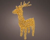 6.5 FT Gold Reindeer Micro Classic Warm LED