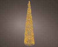 3 FT Gold Cone Tree Micro Classic Warm LED