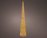 6 FT Gold Cone Tree Micro Classic Warm LED