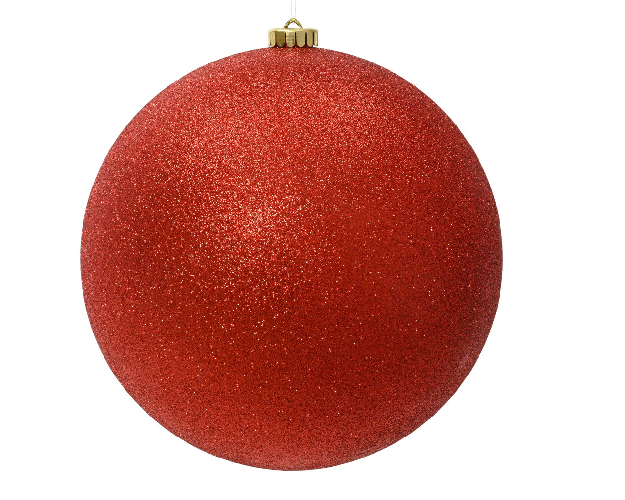 10" Glitter Shatterproof Ball Ornament
