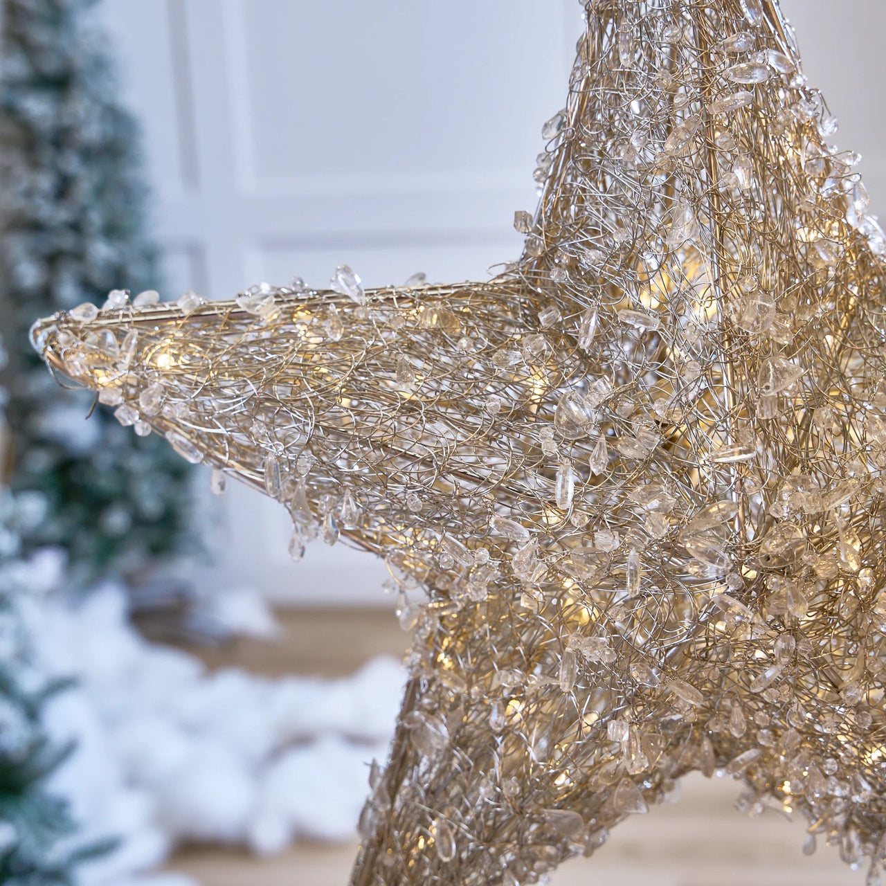 2.3 FT 165 LED Warm White Gold Star