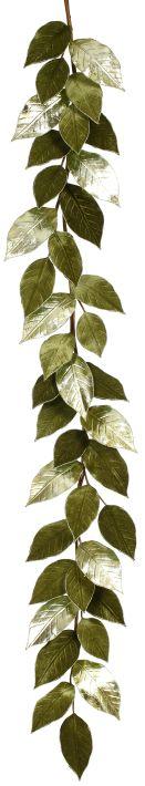 Shiney Magnolia Leaf Garland - 72 Inches