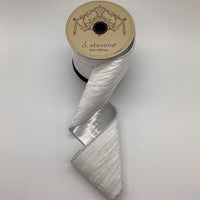 Winter White Ribbon Marble Velvet Silver Lame 4