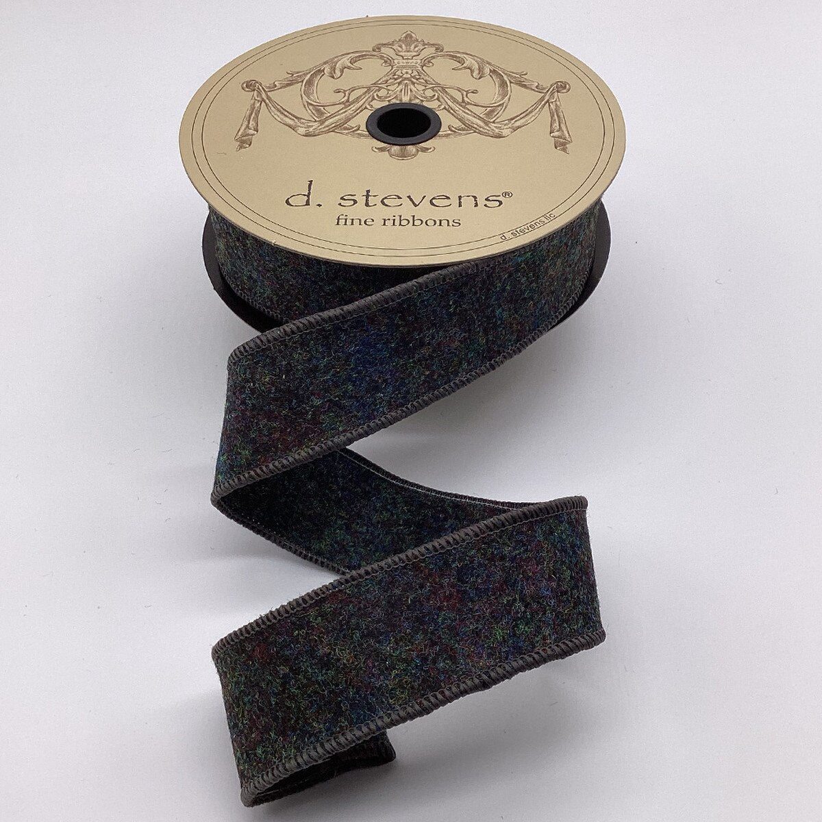 Heathered Grey Felt Ribbon 1.5 Inch x 10 Yards