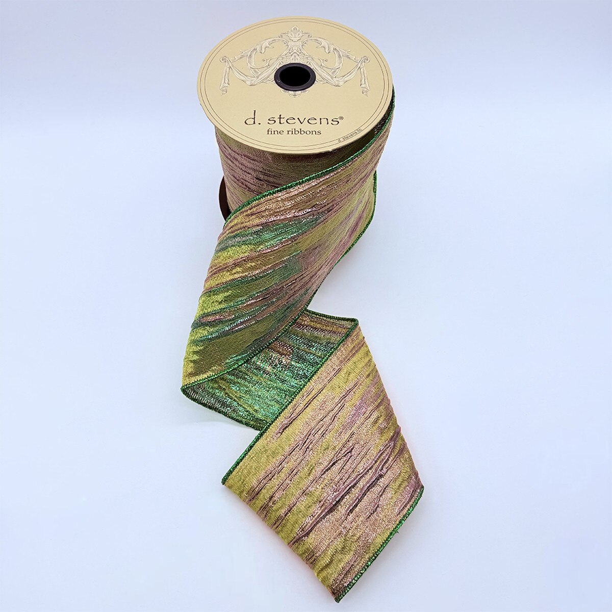 Rothko Jacquard Ribbon Purple Gold 4" x 10 Yds