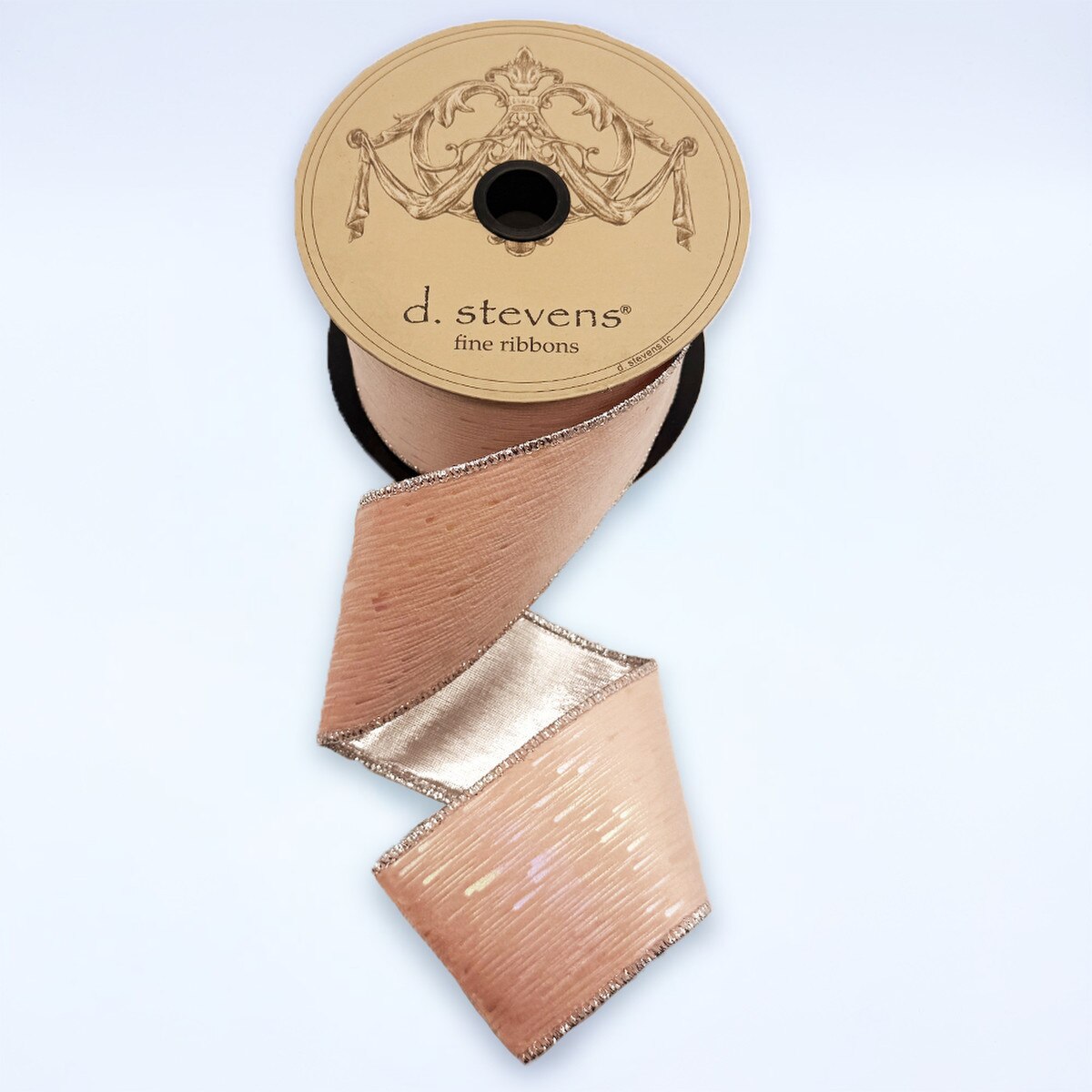 Light Pink Suede Velvet Ribbon 2.5" x 10 Yds