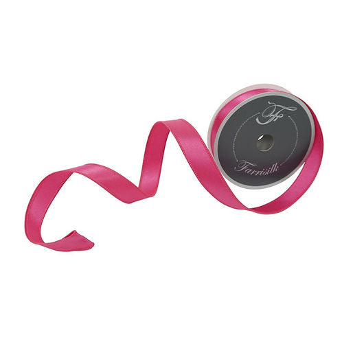 RIBBON SATIN HOT PINK ( 3 SIZES )