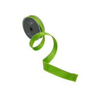 RIBBON SATIN LIME GREEN ( 2 SIZES )