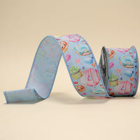RIBBON PASTEL PASTRIES LIGHT BLUE ( 2 SIZES )