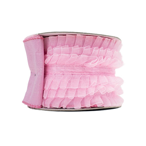RIBBON 4" X 5YDS BALLERINA PINK