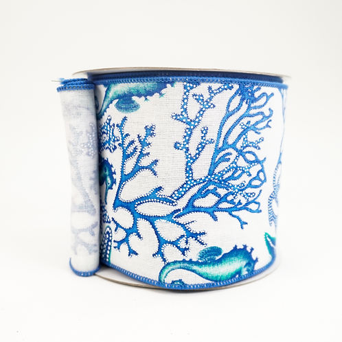 RIBBON UNDER THE SEA BLUE (2 SIZES)