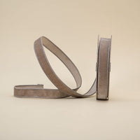 RIBBON VELVET PLATINUM ( 2 SIZES )