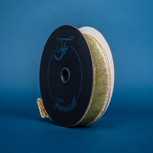 RIBBON GLITTER PLATINUM ( 3 SIZES )