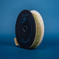 RIBBON GLITTER PLATINUM ( 3 SIZES )