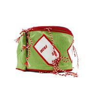 RIBBON 4X10YDS TO AND FROM GREEN AND RED