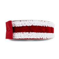 RIBBON SANTA SUIT RED AND WHITE ( 2 SIZES)