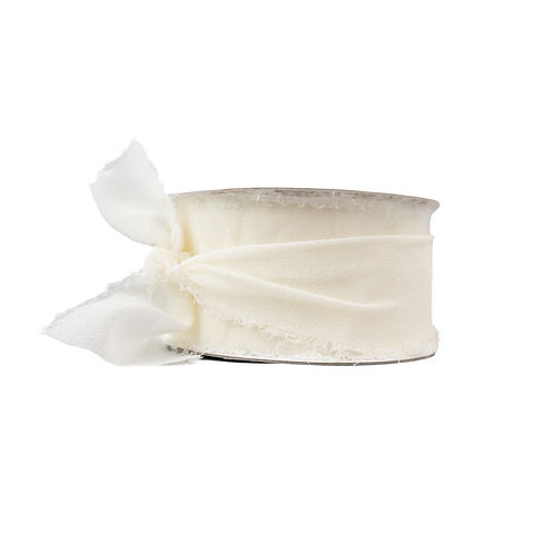 RIBBON 1.5" X 10YDS ALENA IVORY